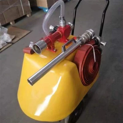 Extintor de espuma de carrinho