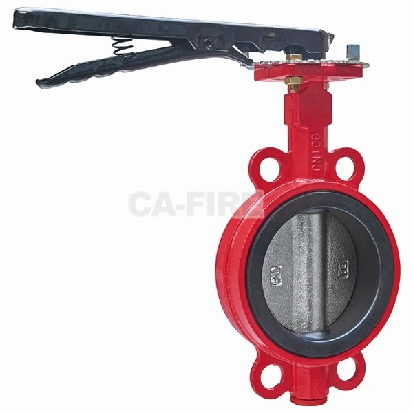 9. Handle to clamp butterfly valve